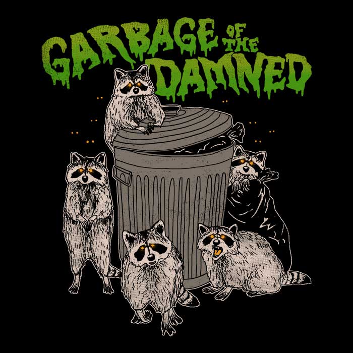High - quality 'Garbage of the Damned' USA - made Hand - sewn Polyester Tote Bag