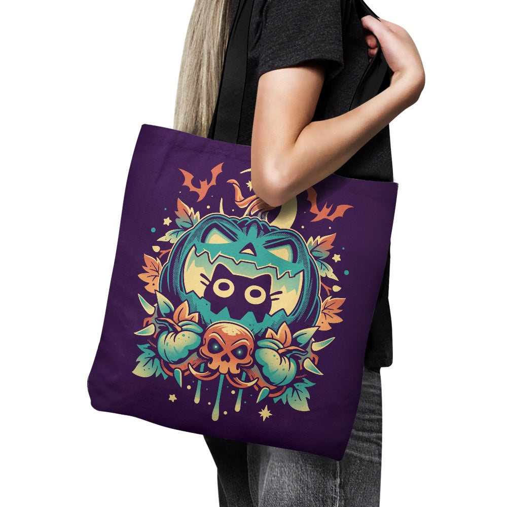 Episode 11: Spooky Halloween Cat Themed Tote Bag